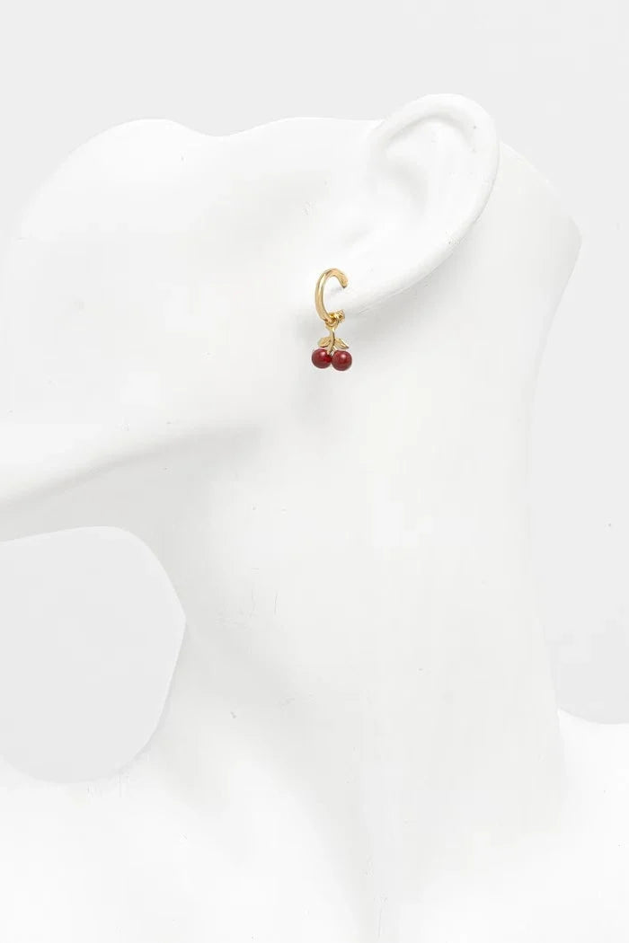 Pendientes metálicos Coach para mujer
