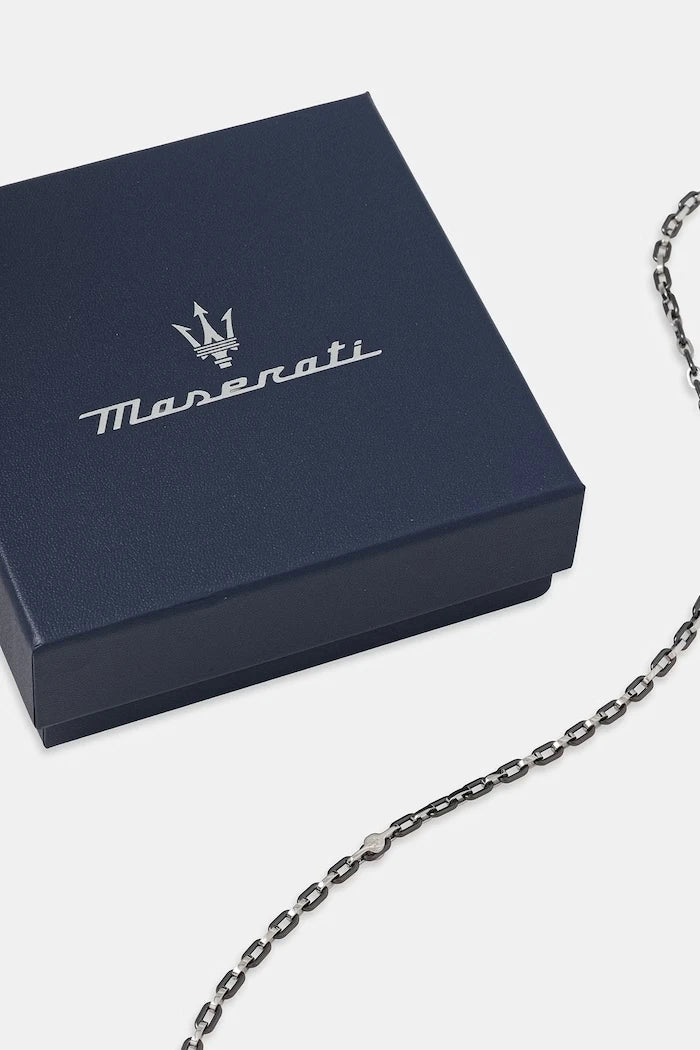 Collar de hombre MASERATI, acero inoxidable CERAMIC