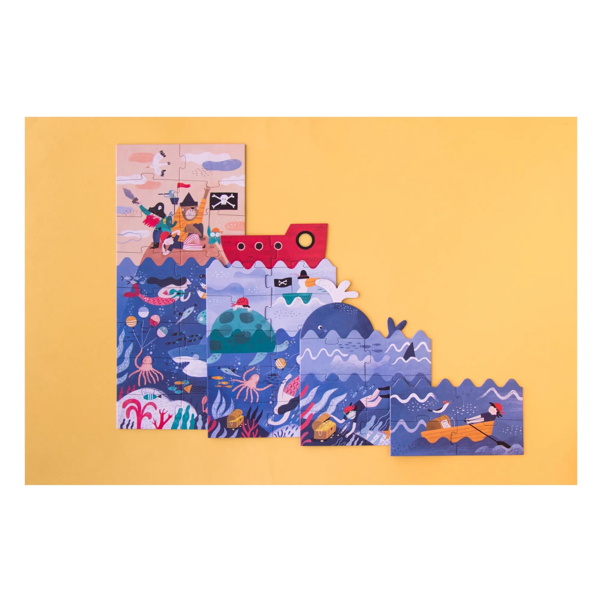 Londji - Puzzle de Suelo "Descubre el Tesoro" - 40 Piezas