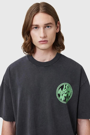 Camiseta de algodón AllSaints DISTORTION
