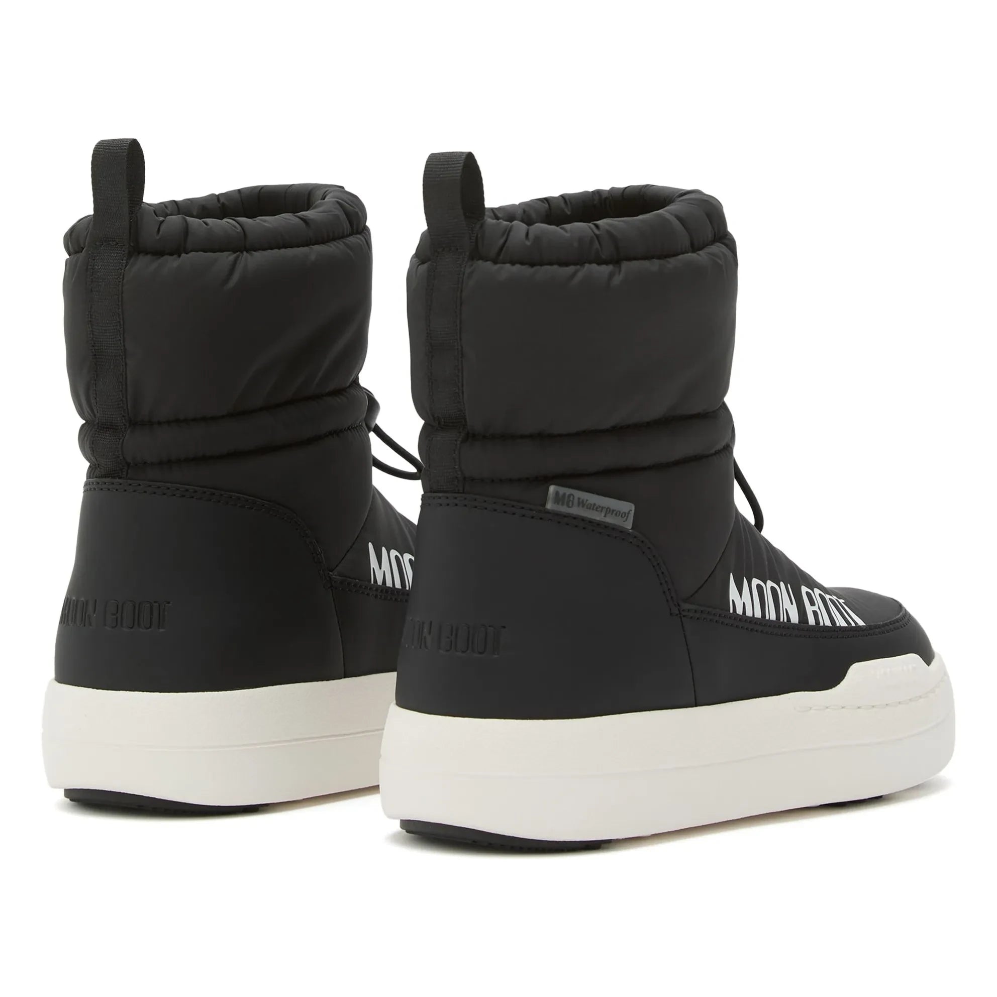 Moon Boot - Jr Park Tube Botas Impermeables Medias | Negro