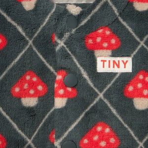 Tinycottons - Mantar Polar Ceket | Mavi