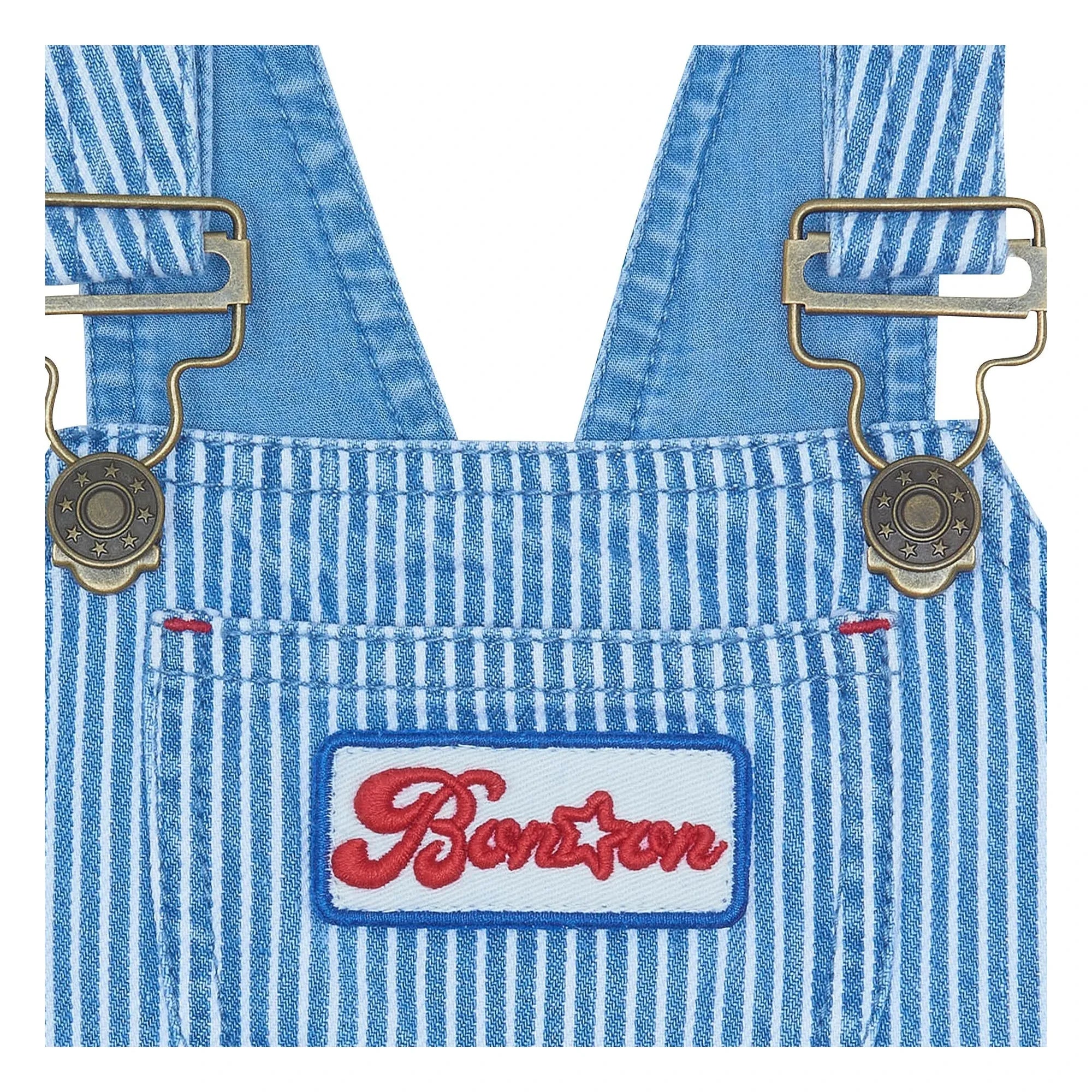 Bonton - Mono vaquero de rayas elegante | Azul