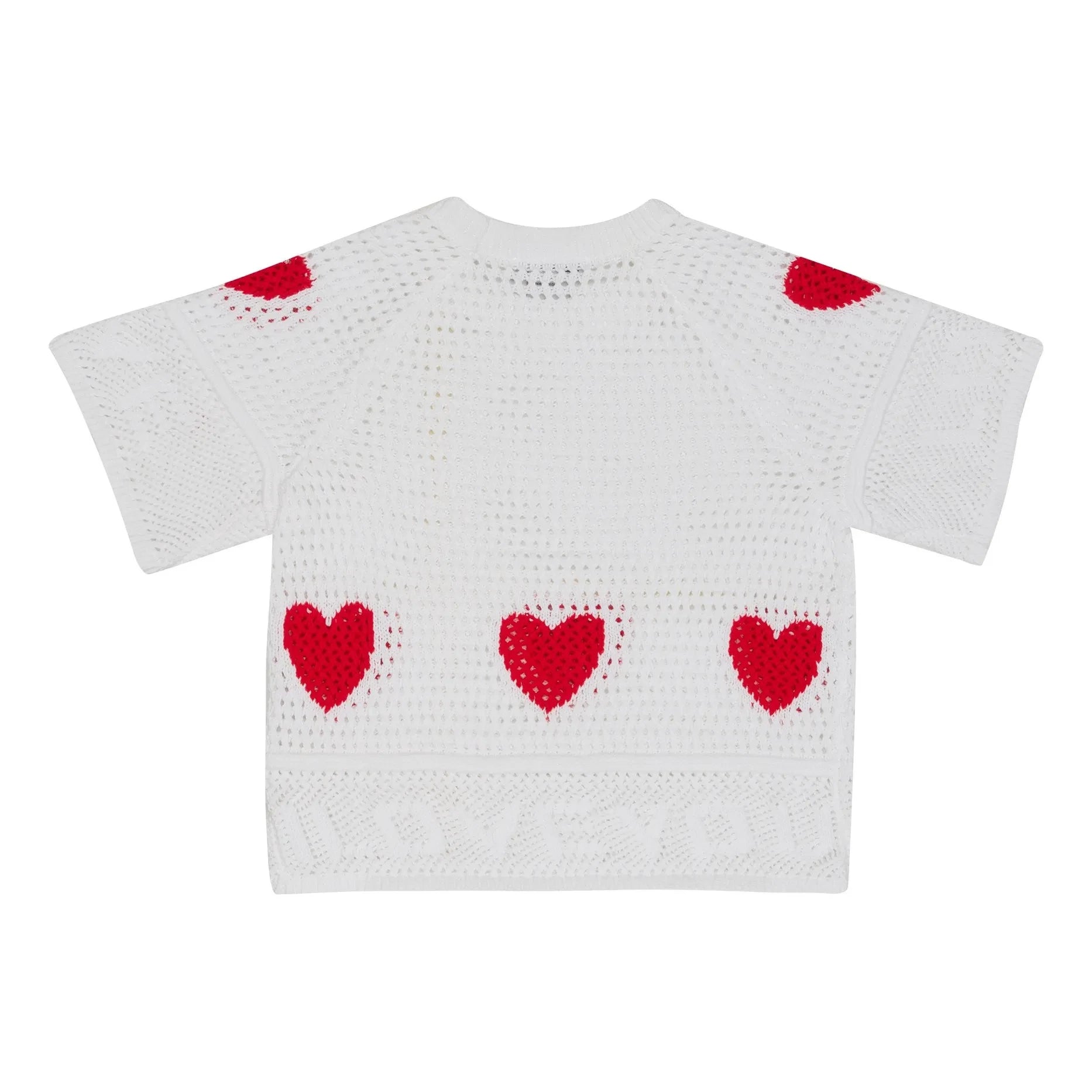 Stella McCartney Kids - Suéter con corazón | Blanco