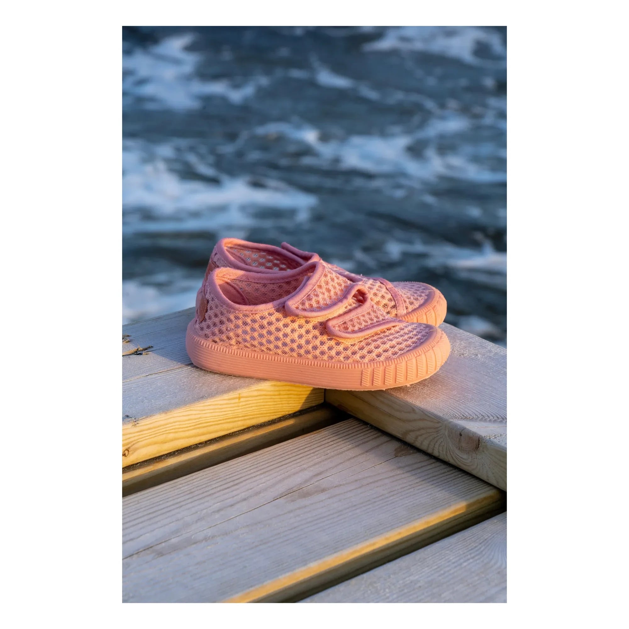 Grech & Co - Zapatillas de Fibra Reciclada Scratch Play | Rosa