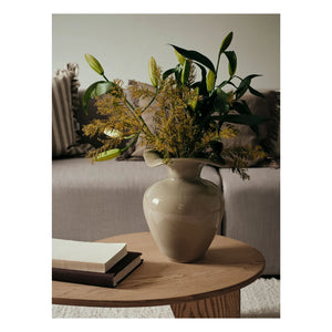 Broste Copenhagen - Jarrón Florentina | Beige