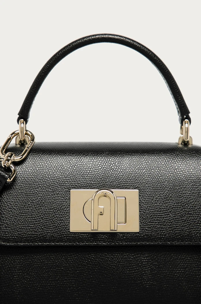 Bolso bandolera mini de piel con asa superior Furla 1927 para mujer