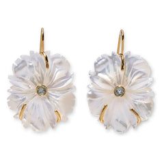 Lizzie Fortunato - Pendientes New Bloom | Crudo