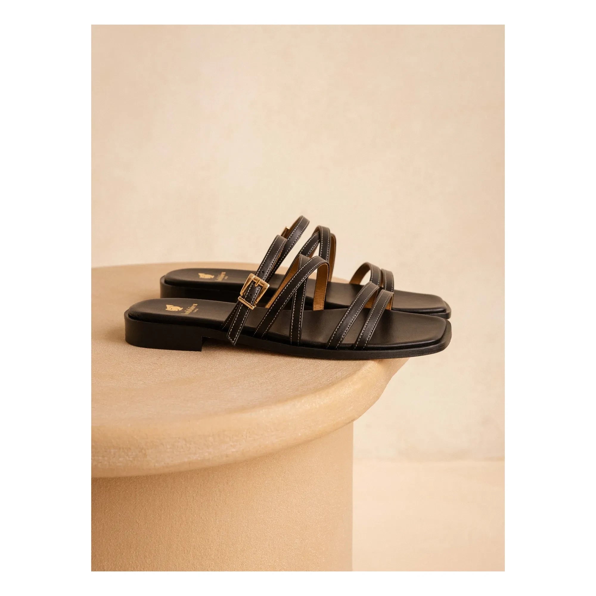 Bobbies - Sandalias de piel Isys | Negro