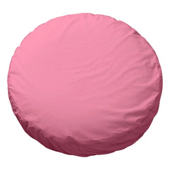Suite 702 - Cojín redondo Bigdot de percal orgánico - Rosa dulce | Rosa chicle