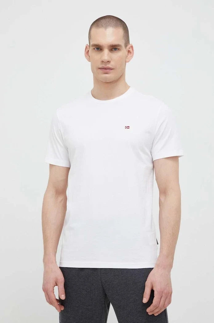 Camiseta de algodón Napapijri Salis