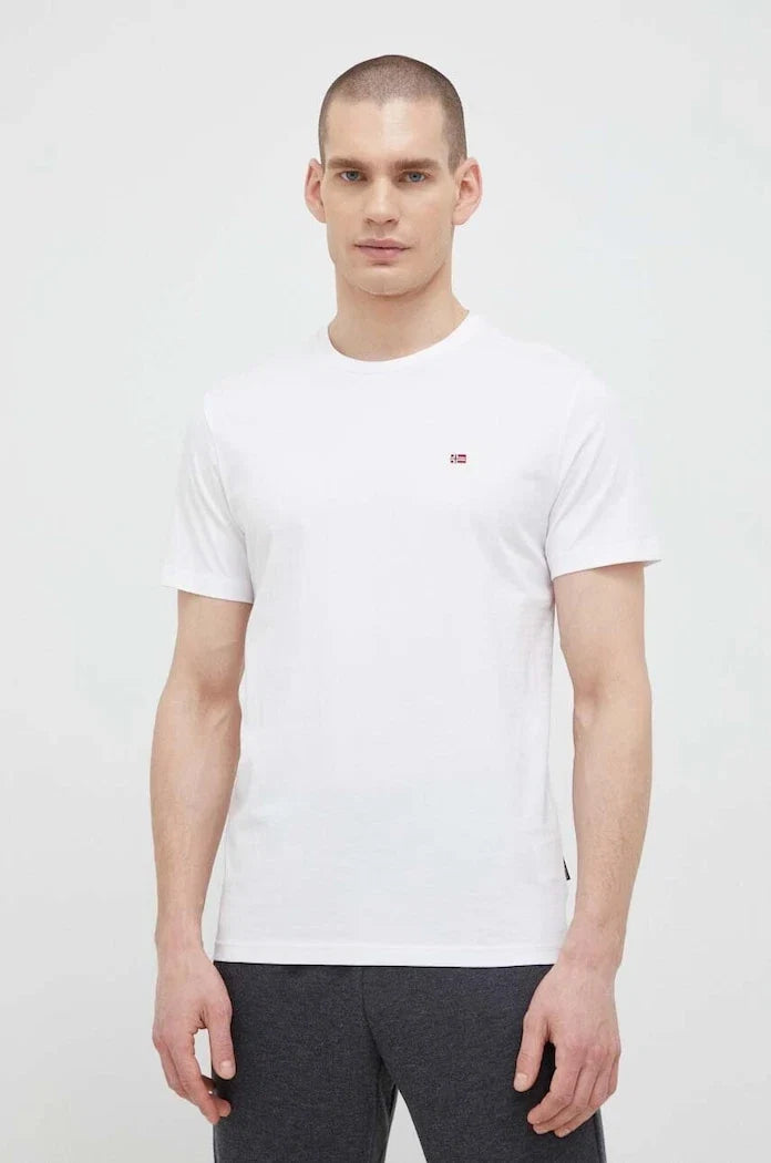 Camiseta de algodón Napapijri Salis
