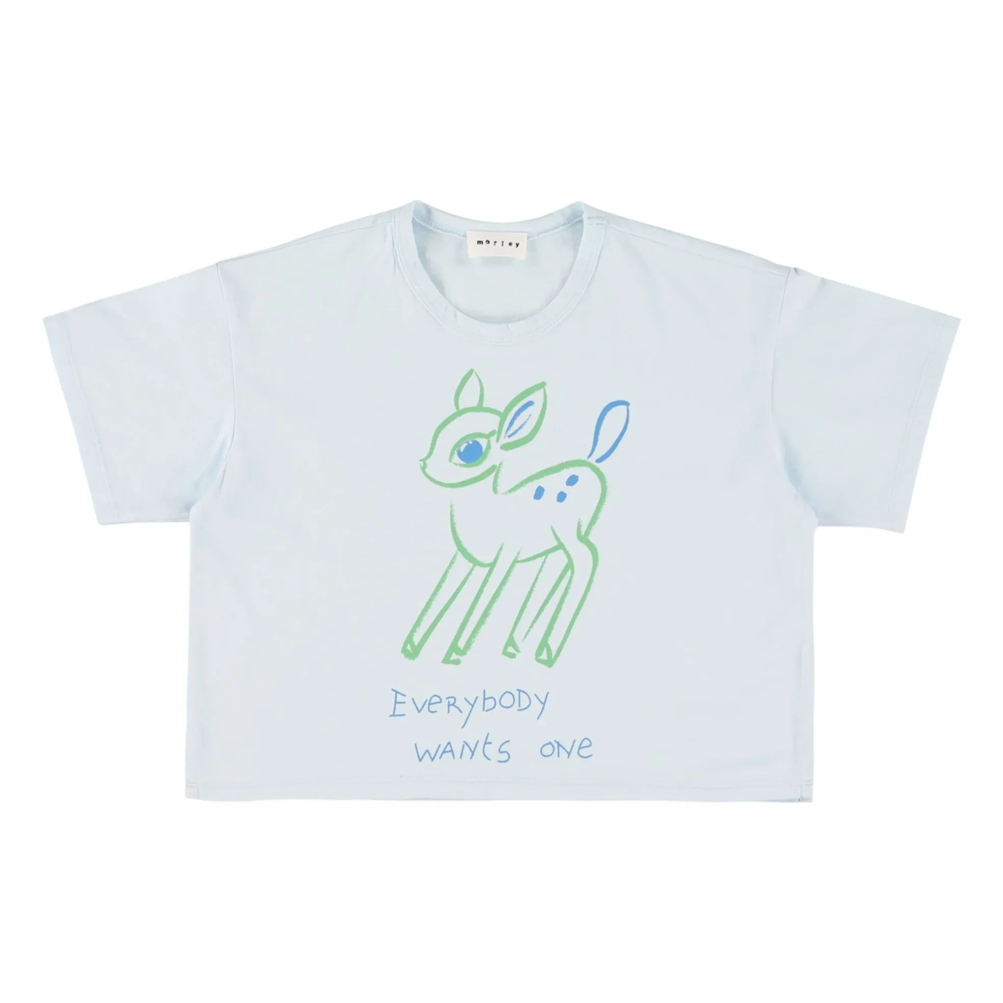 Morley - Camiseta Bambi de Varsovia | Azul Claro