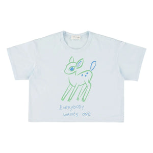 Morley - Camiseta Bambi de Varsovia | Azul Claro