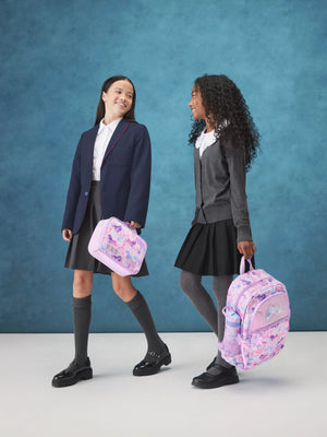 Smiggle - Fiambrera rectangular Aspire con etiqueta de nombre