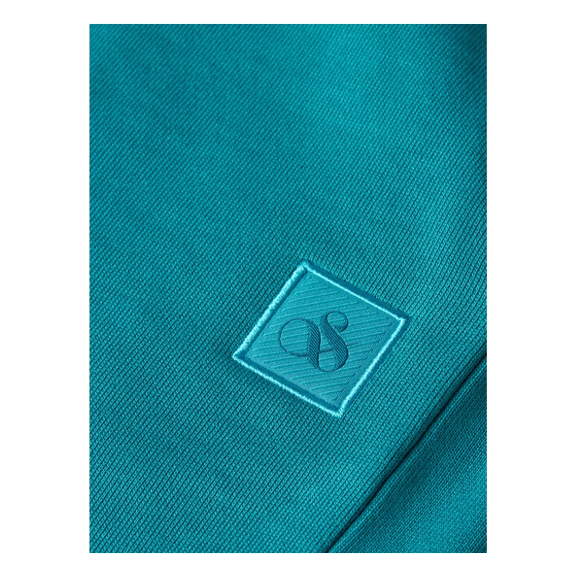 Scotch & Soda - Shorts Jogger con Insignia de Logotipo de Algodón Orgánico | Azul Laguna