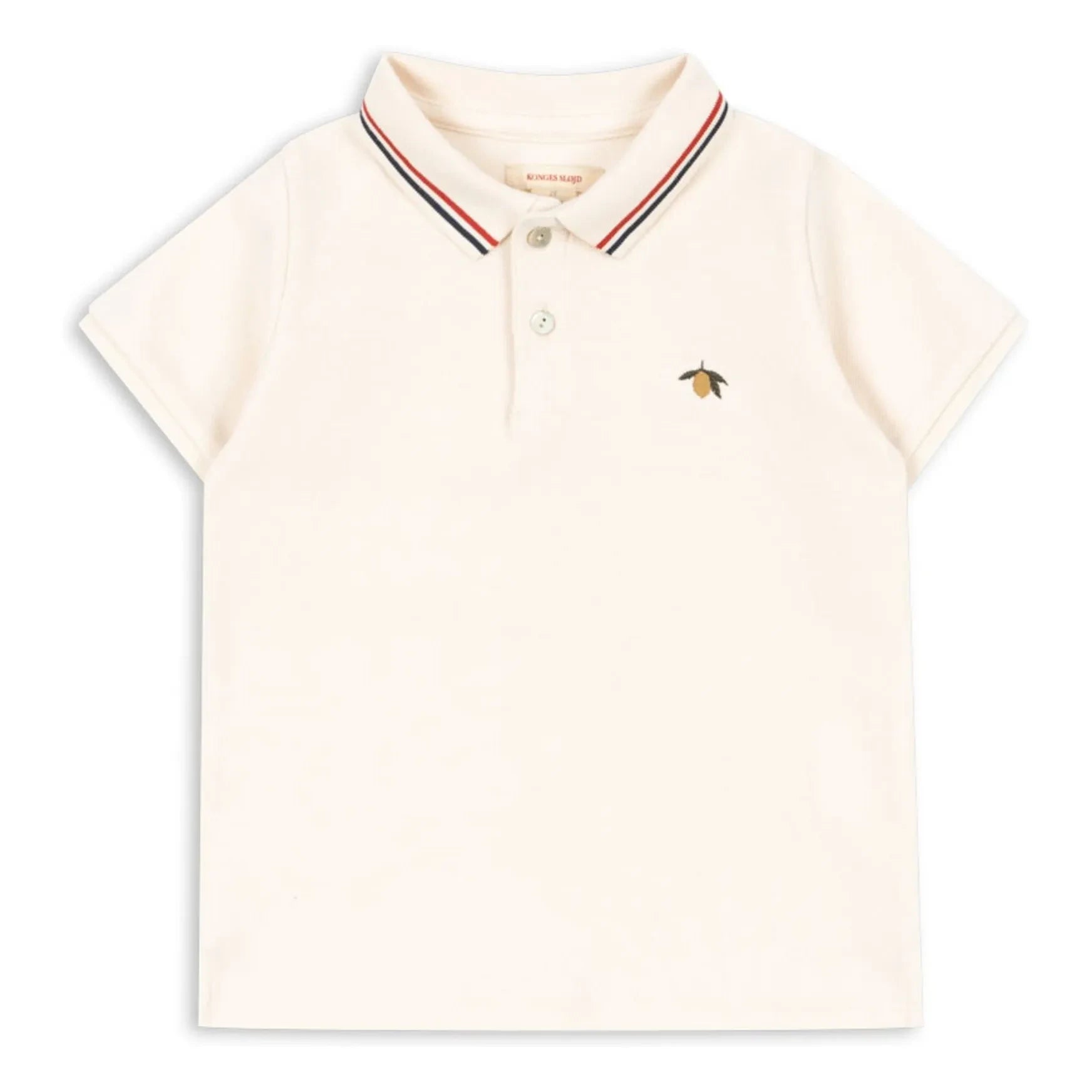 Konges Sløjd - Polo de algodón orgánico Florian | Blanco