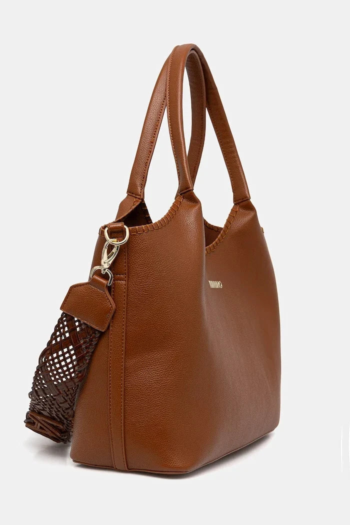 Valentino Bags Bolso de compras de piel sintética para mujer ALEKSANDRA