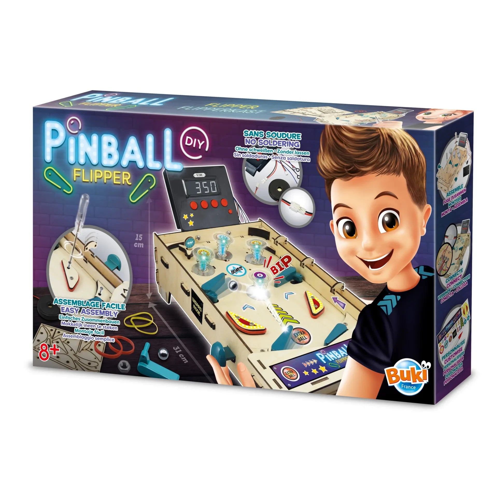 Buki - Kit para construir un pinball