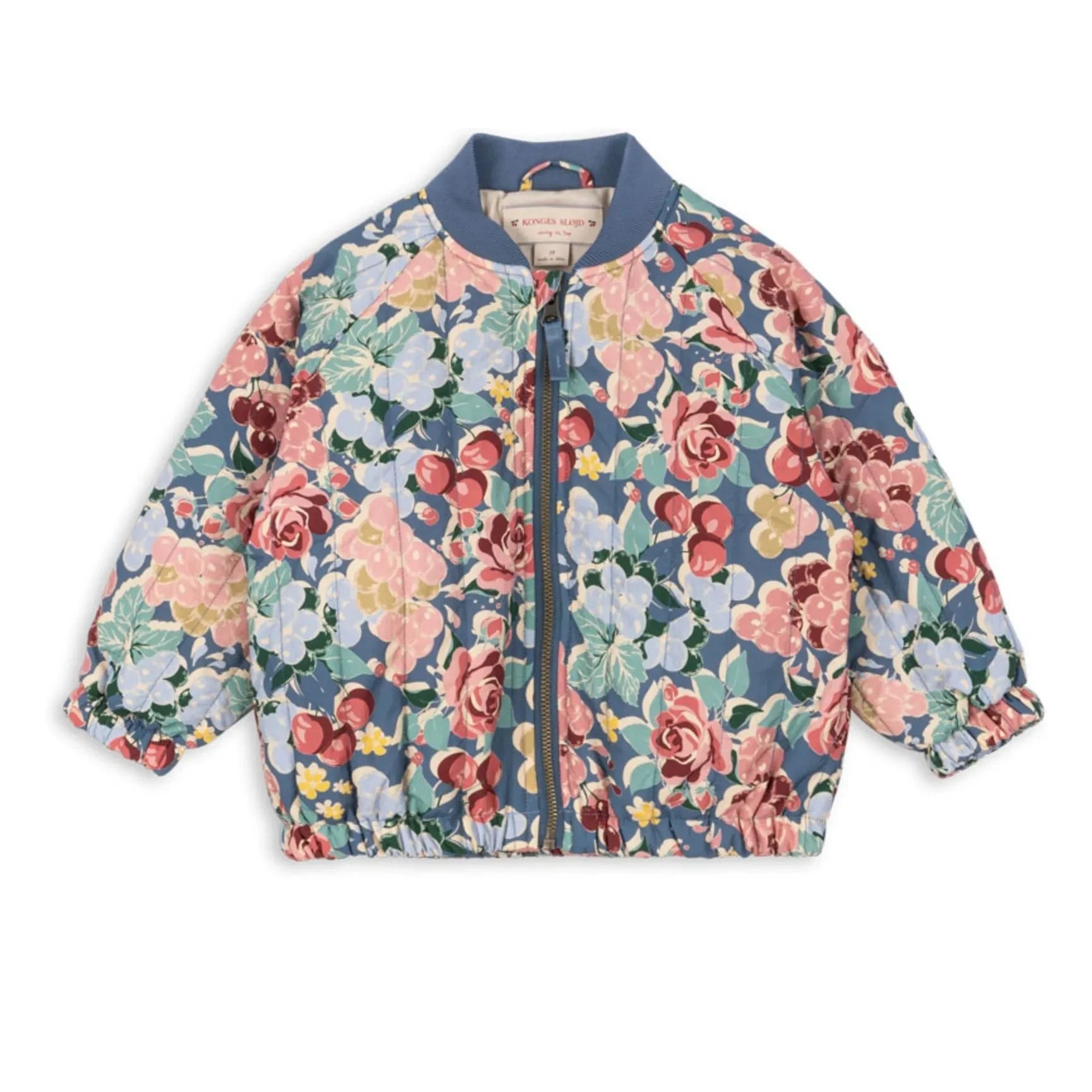 Konges Sløjd - Chaqueta Bomber Juno Fleuri | Azul