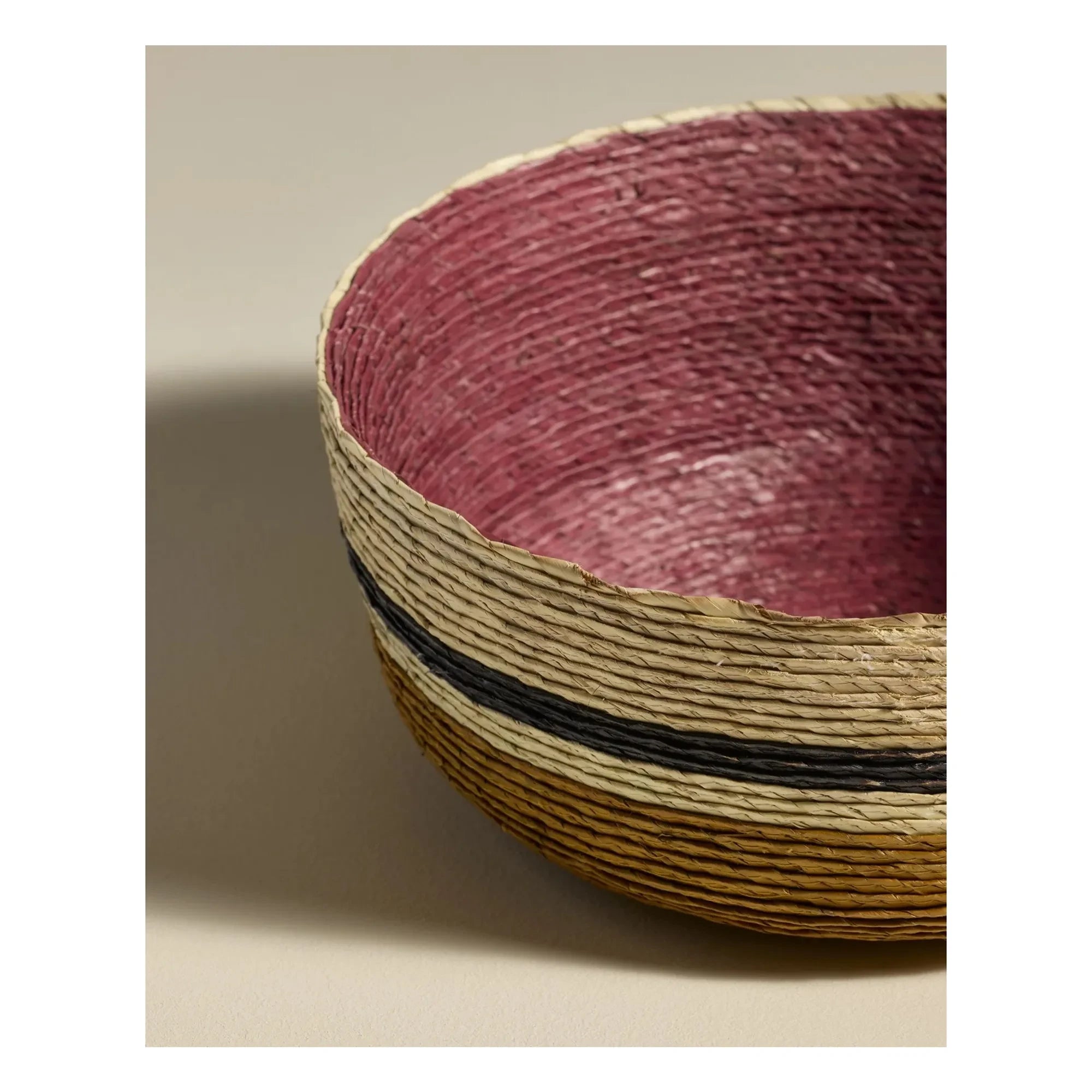 Maison Sarah Lavoine - Cesta de almacenaje Globe | Mostaza