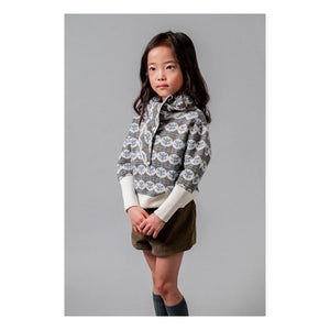 birinit - Julieta jersey de lana merina | Azul