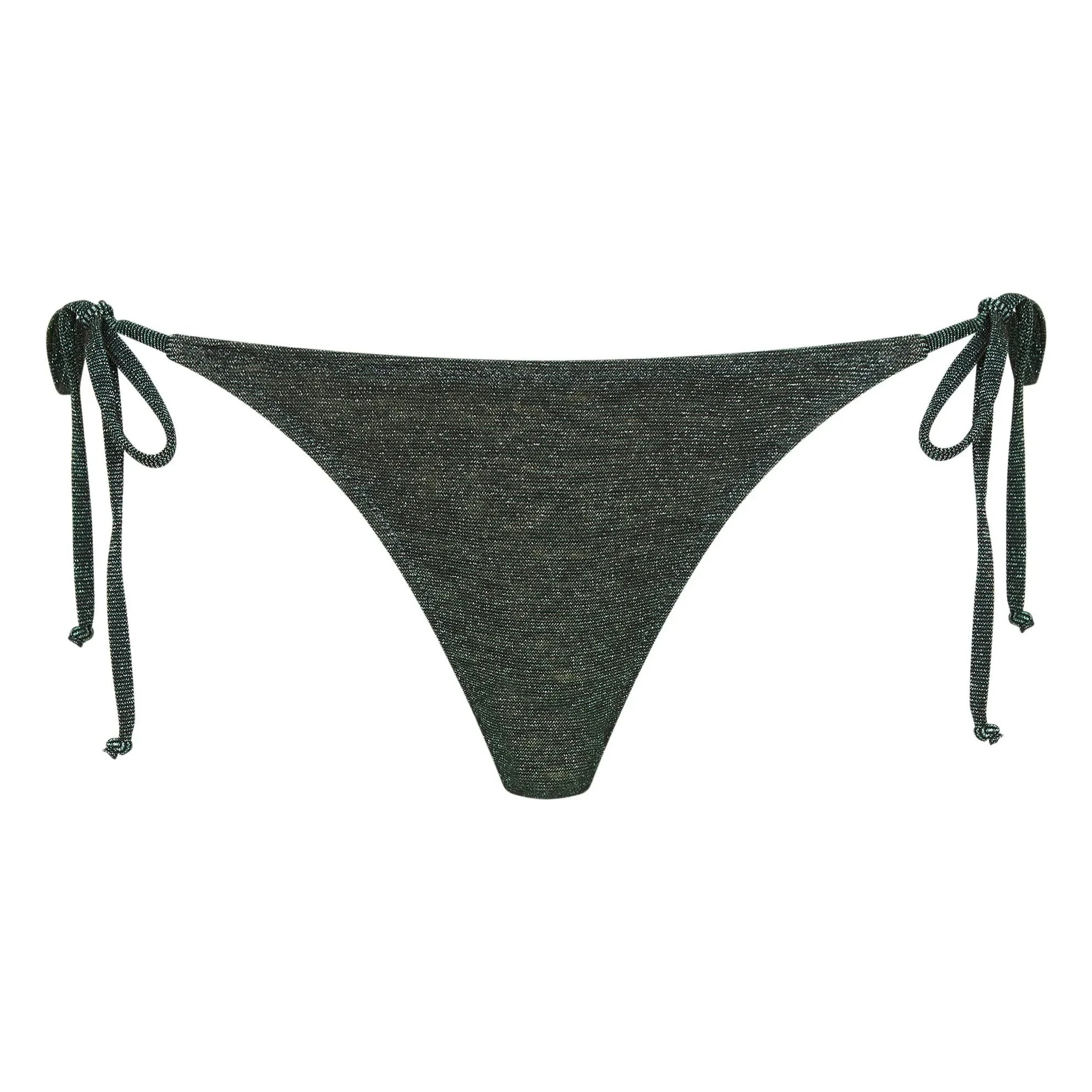 Momoni - Pantalones cortos Malene Metalizados | Verde