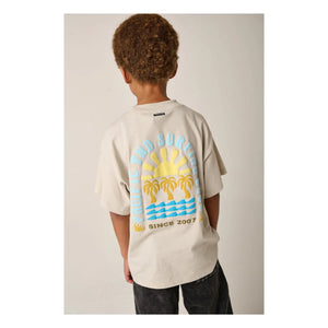 Tumble N'Dry - Camiseta Oversize Saltwater de algodón reciclado | Crudo