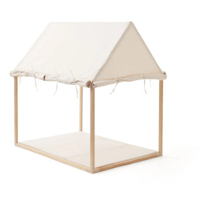 Kid's Concept - Casa de Algodón y Madera | Blanco Roto