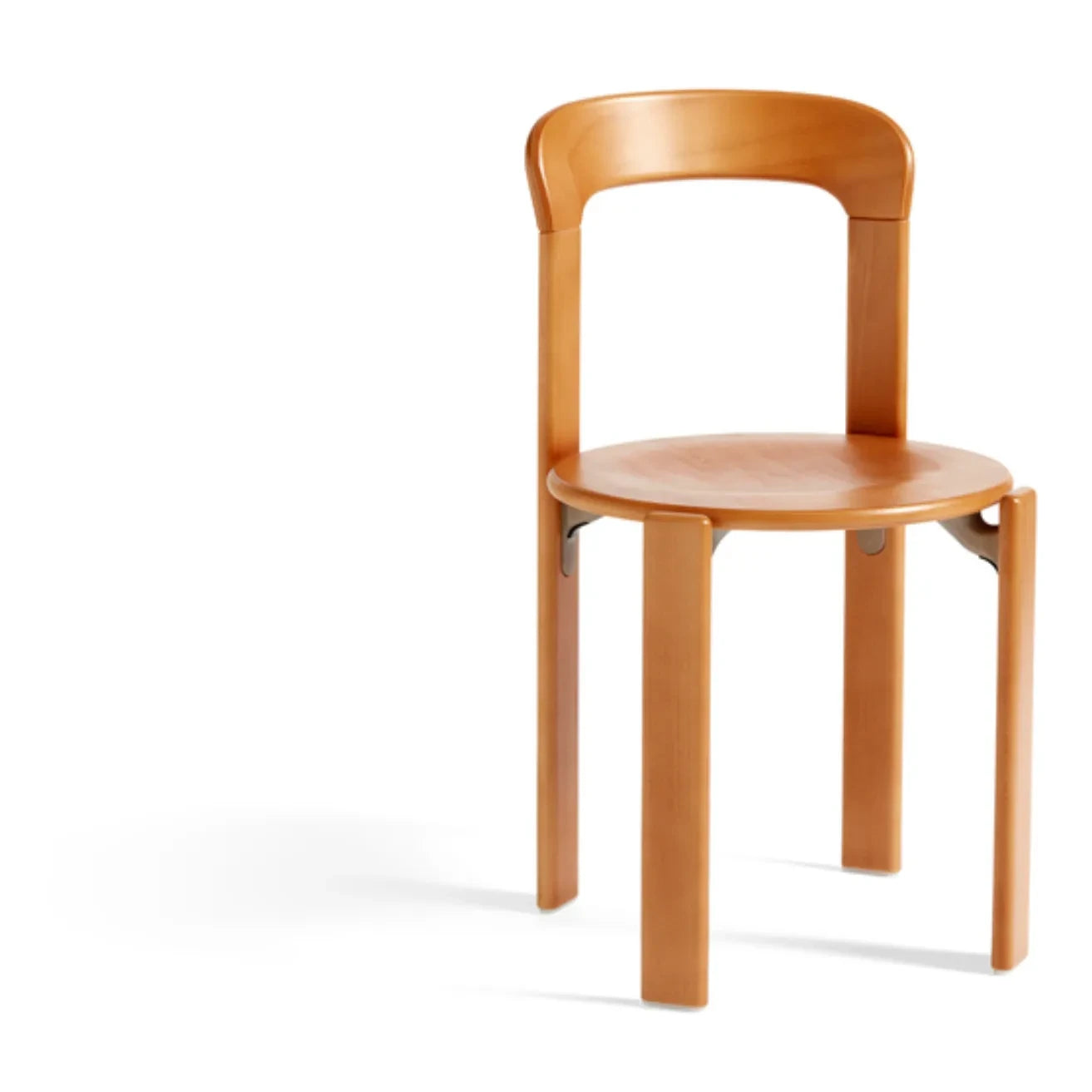 Silla de madera Hay - Rey Lake Cila - Bruno Rey | Naranja