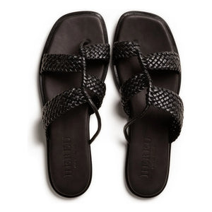 Hereu - Sandalias de piel Lina | Negro