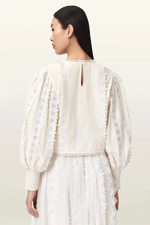 Blusa de algodón HART de AllSaints