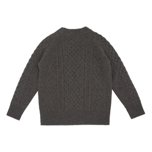 Holmm - Jersey de merino y cachemir Elsem | Gris carbón
