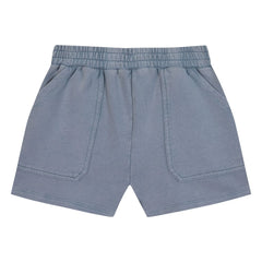Bonton - Lolo Garm Pantalones cortos detallados con estrella en el bolsillo | Gris azulado