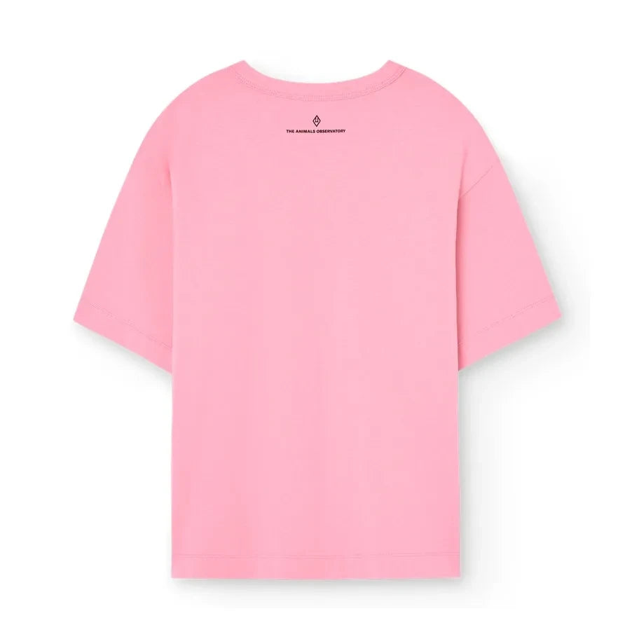 The Animals Observatory - Camiseta de algodón orgánico Collie | Rosa
