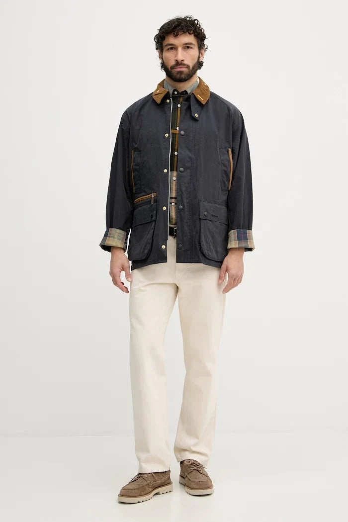 Chaqueta de entretiempo de algodón Barbour Bedale para hombre
