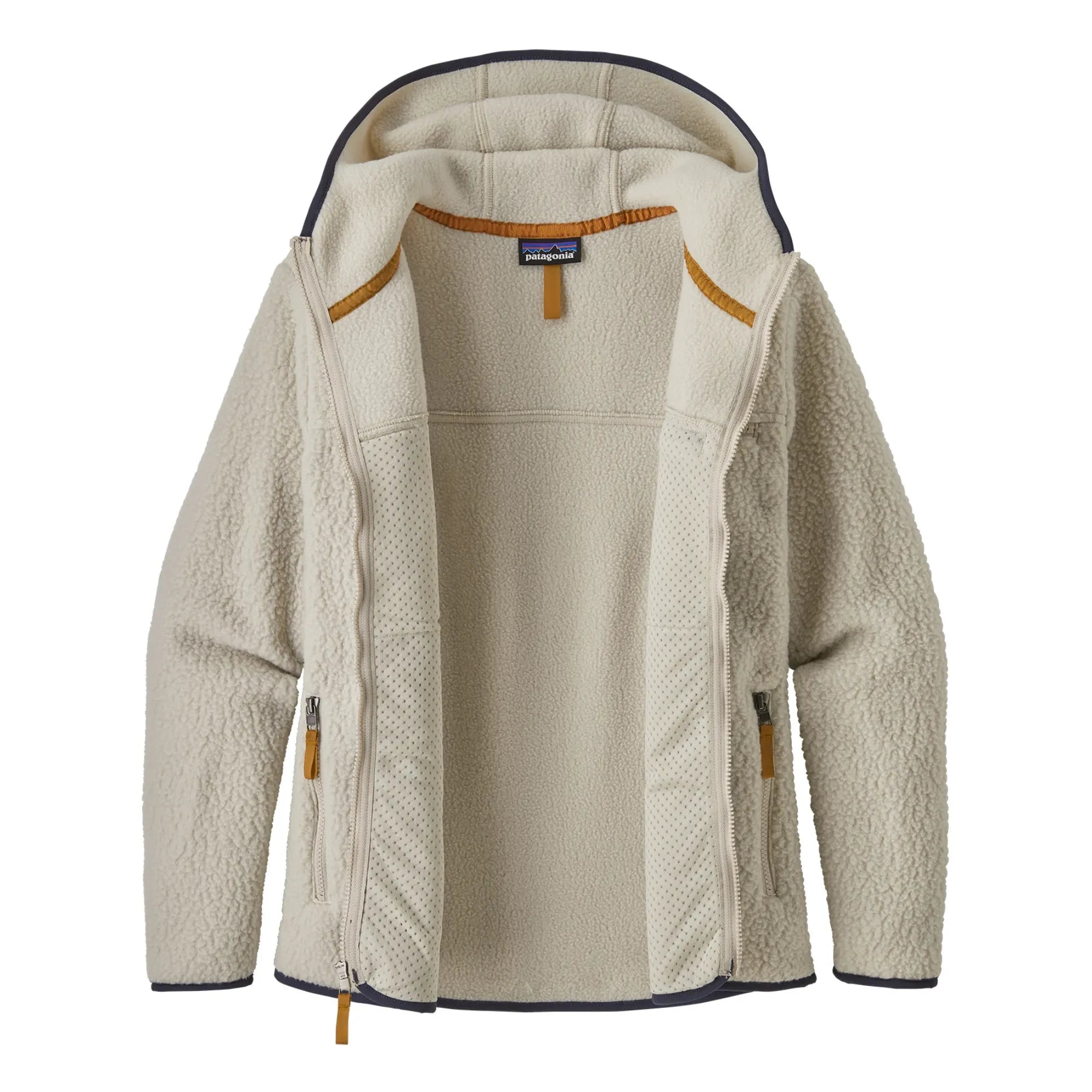 Patagonia - Retro Pile con Capucha - Colección Mujer | Oatmeal