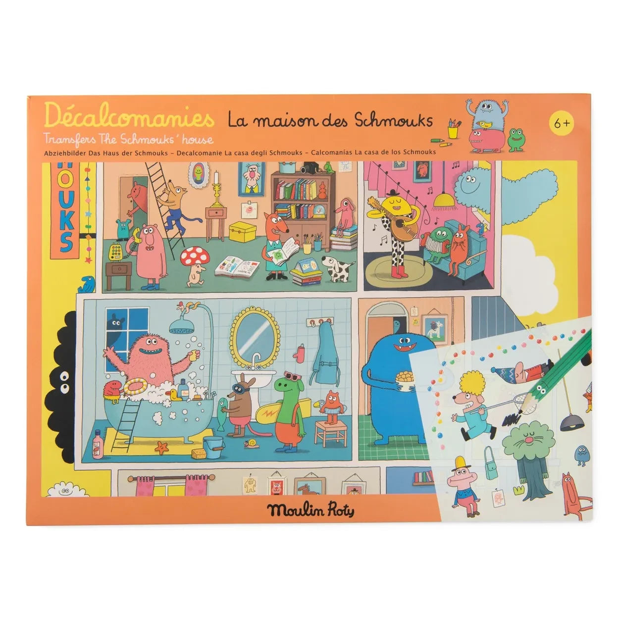 Moulin Roty - Les Schmoucks Ev Yapımı Çıkartmalar