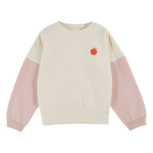 Emile et Ida - Sudadera de felpa de algodón orgánico | Rosa pálido
