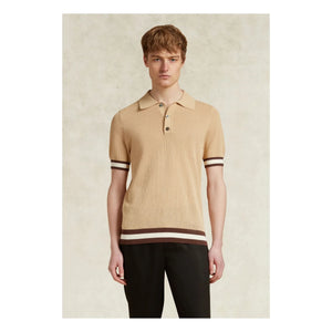 Ché Studios - Polo de algodón Quinn | Camel