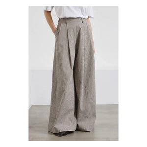 Pomandère - Pantalones de gabardina de algodón | Crema