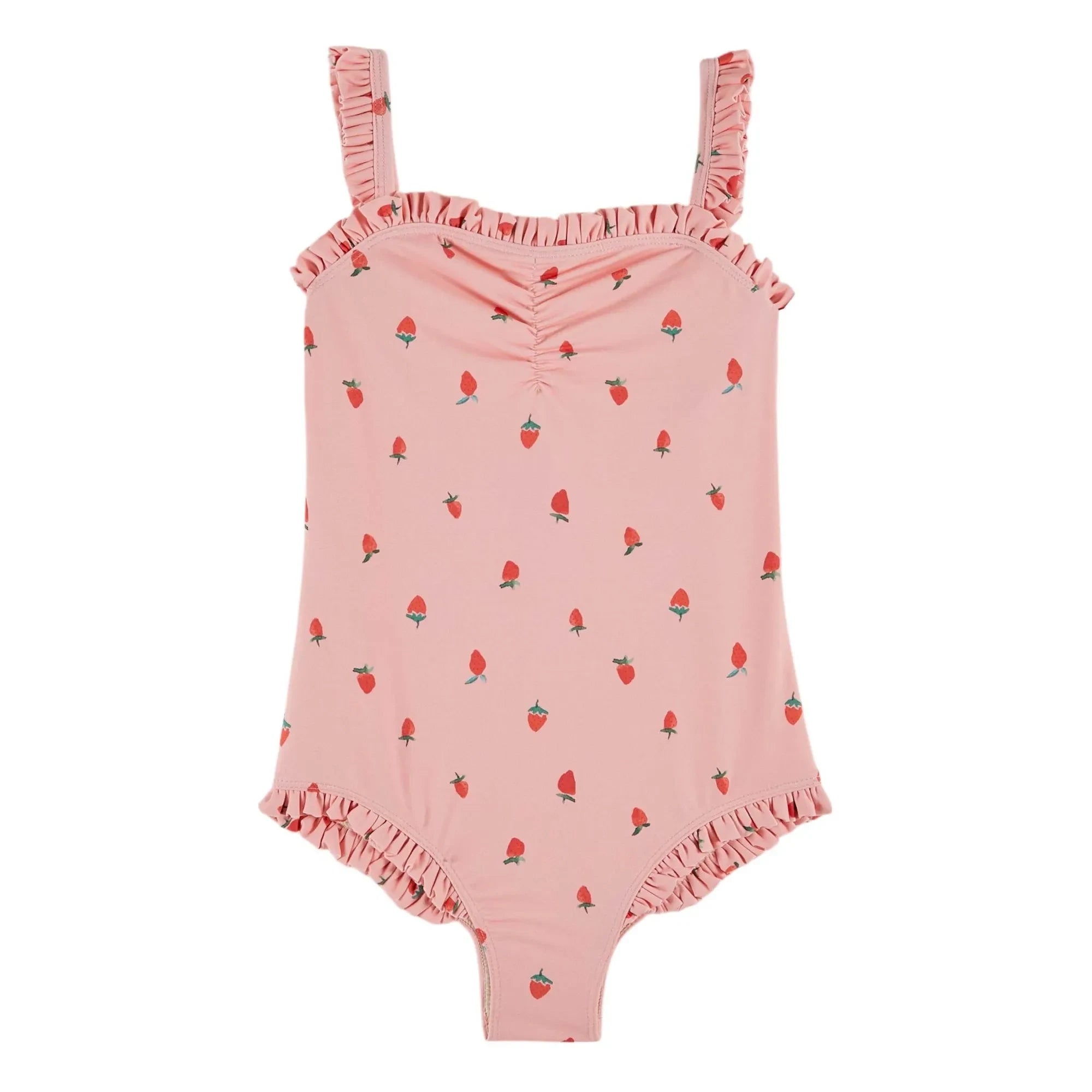 Emile et Ida - Bañador con estampado de fresas | Rosa