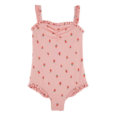 Emile et Ida - Bañador con estampado de fresas | Rosa