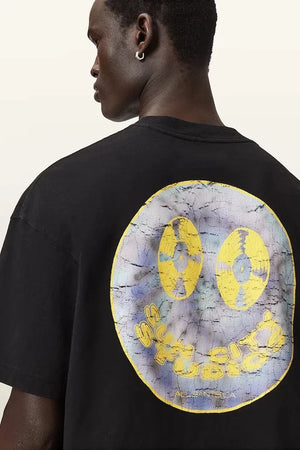 Camiseta de algodón para hombre AllSaints SPINNER