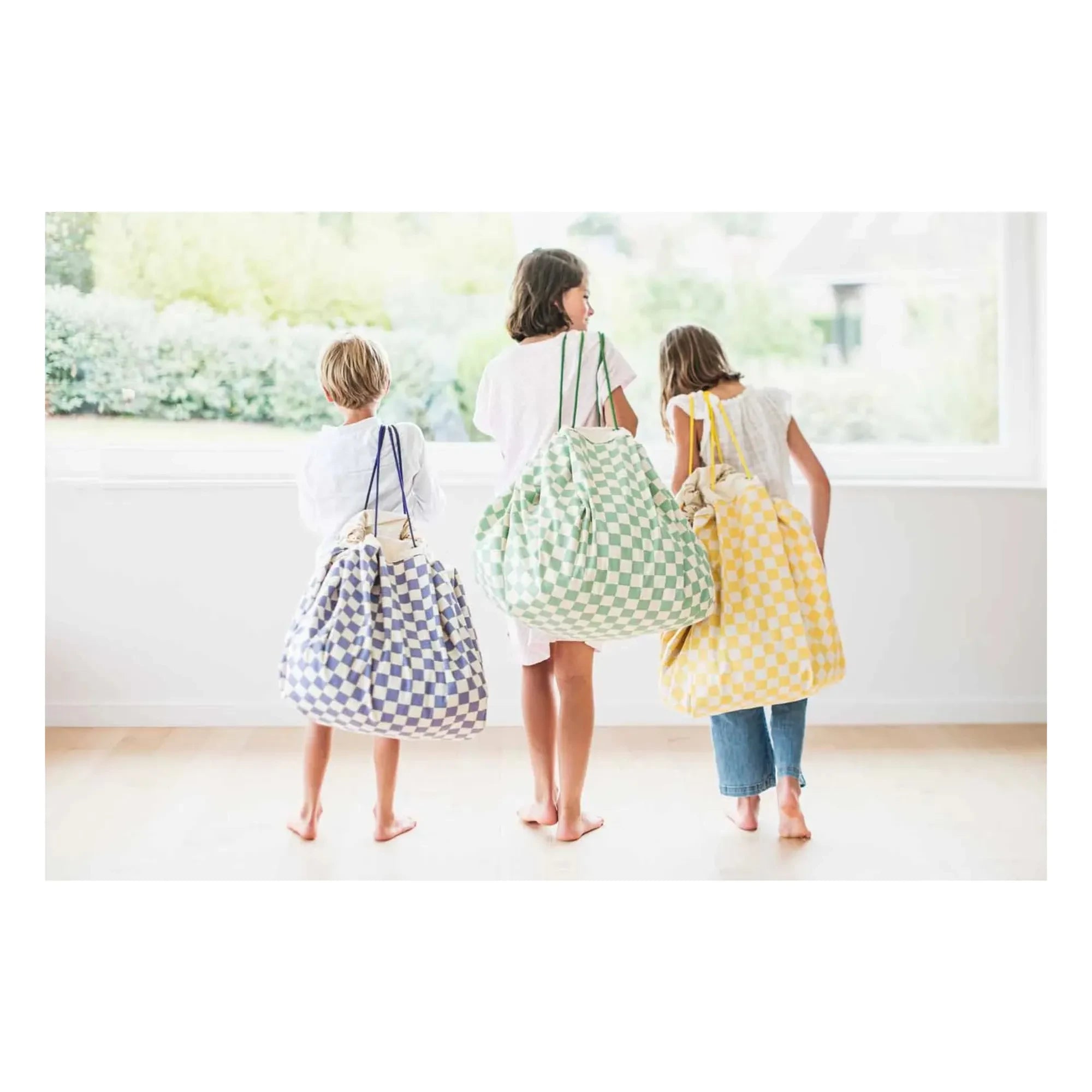 Play and Go - Noomad Bag / Colchoneta de juego - Vichy | Amarillo