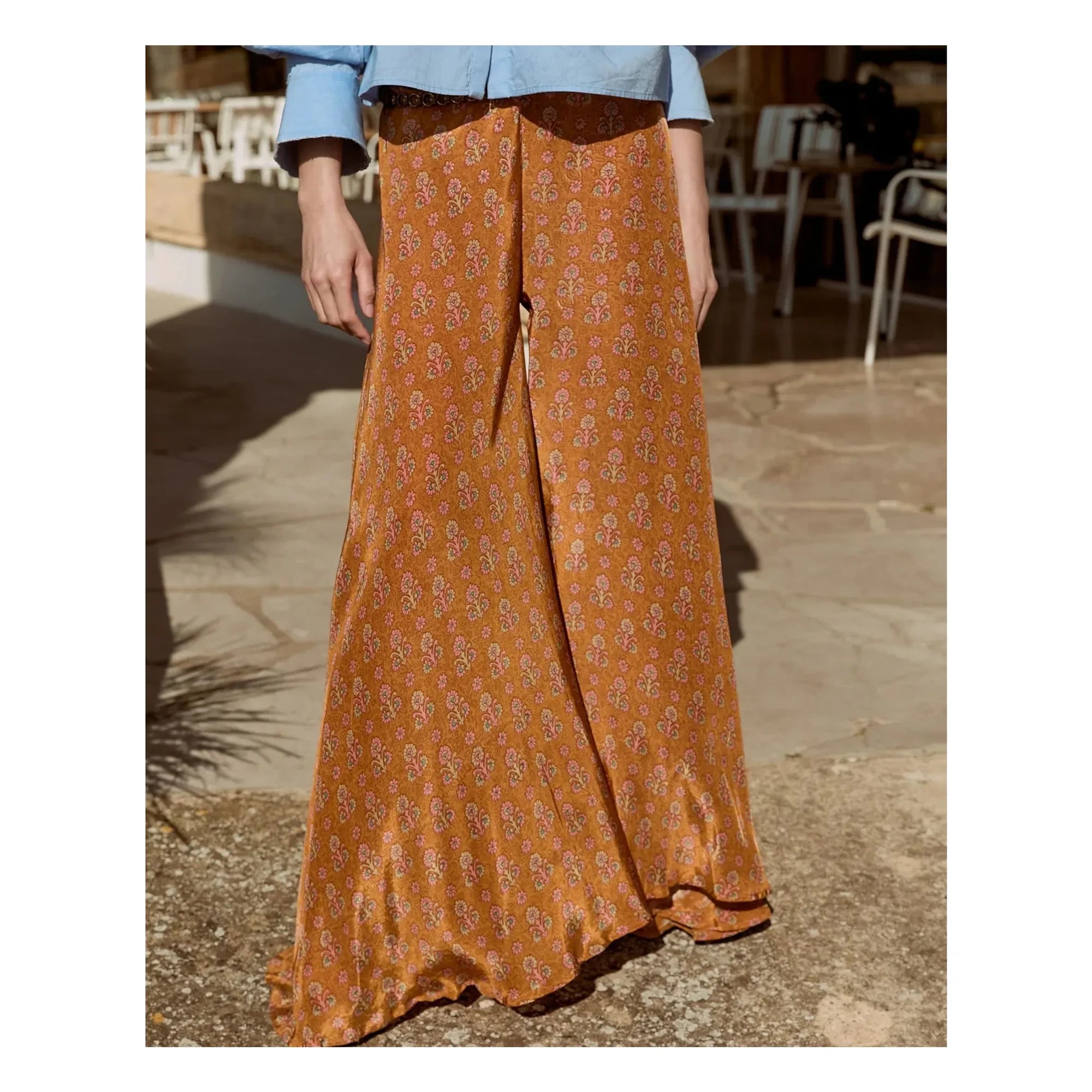 Mes Demoiselles - Pantalón Roller naranja