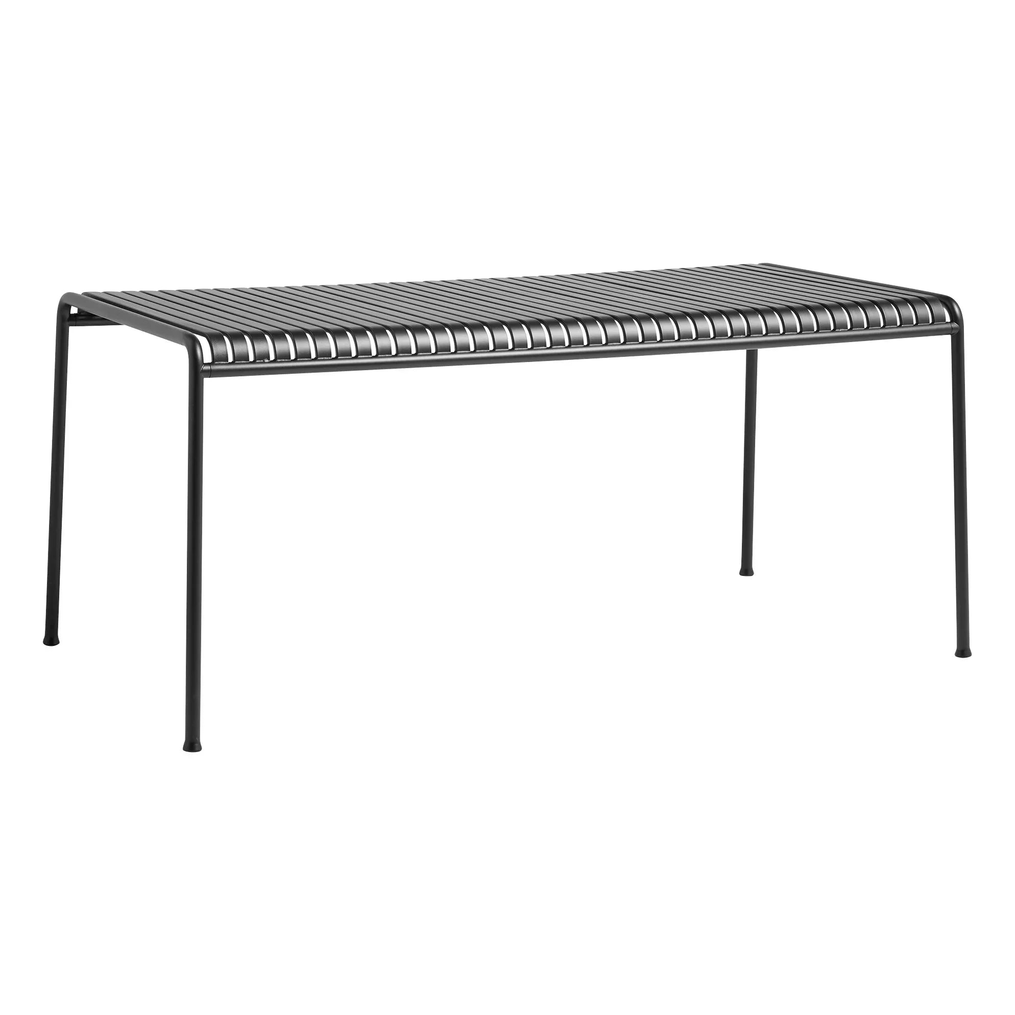 Hay - Mesa Palissade diseñada por Ronan y Erwan Bouroullec - 170 x 90 cm | Gris carbón