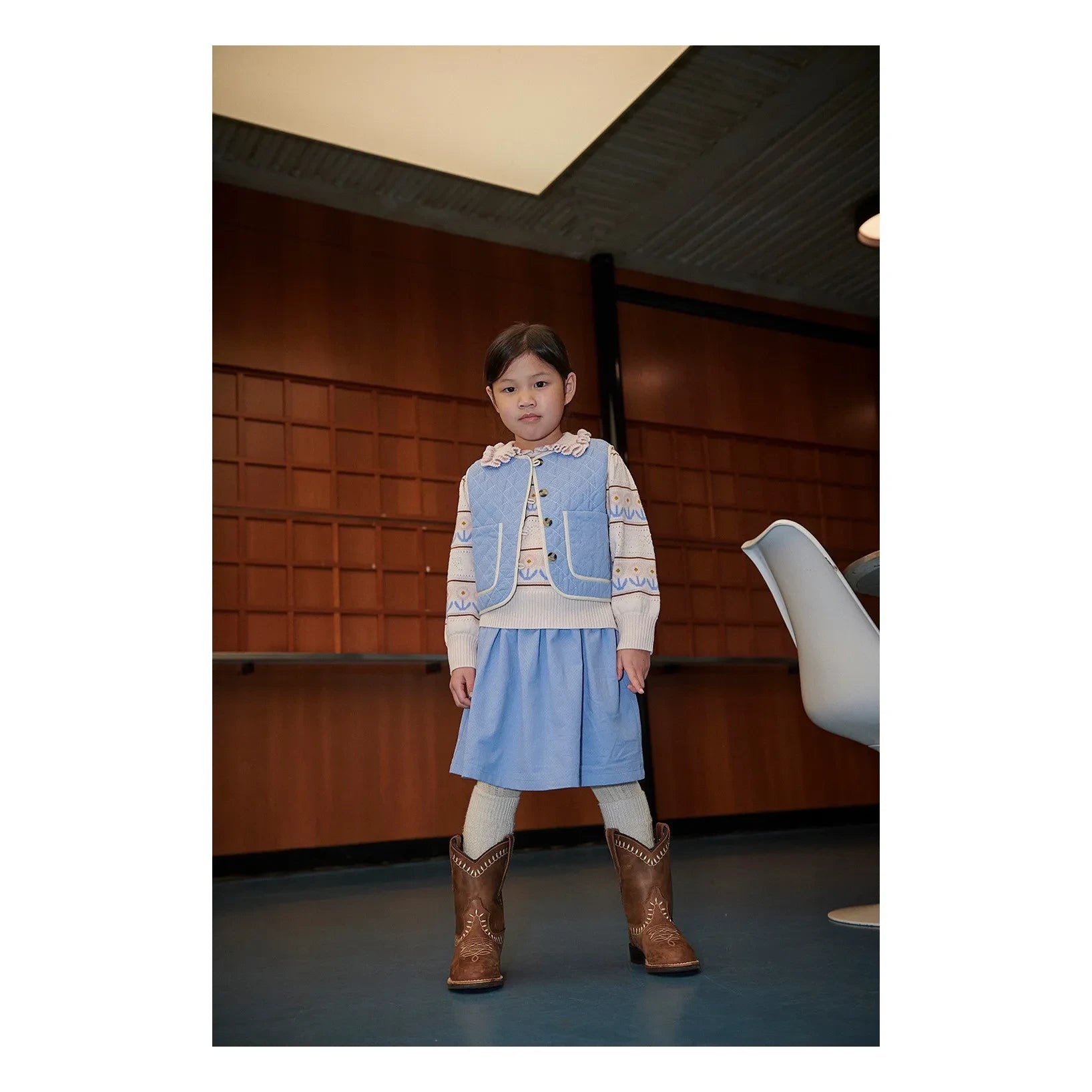 Copenhagen Colors - Jersey de cuello redondo de lana | Beige