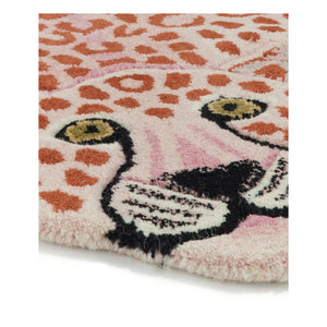 Doing Goods - Alfombra leopardo | Rosa