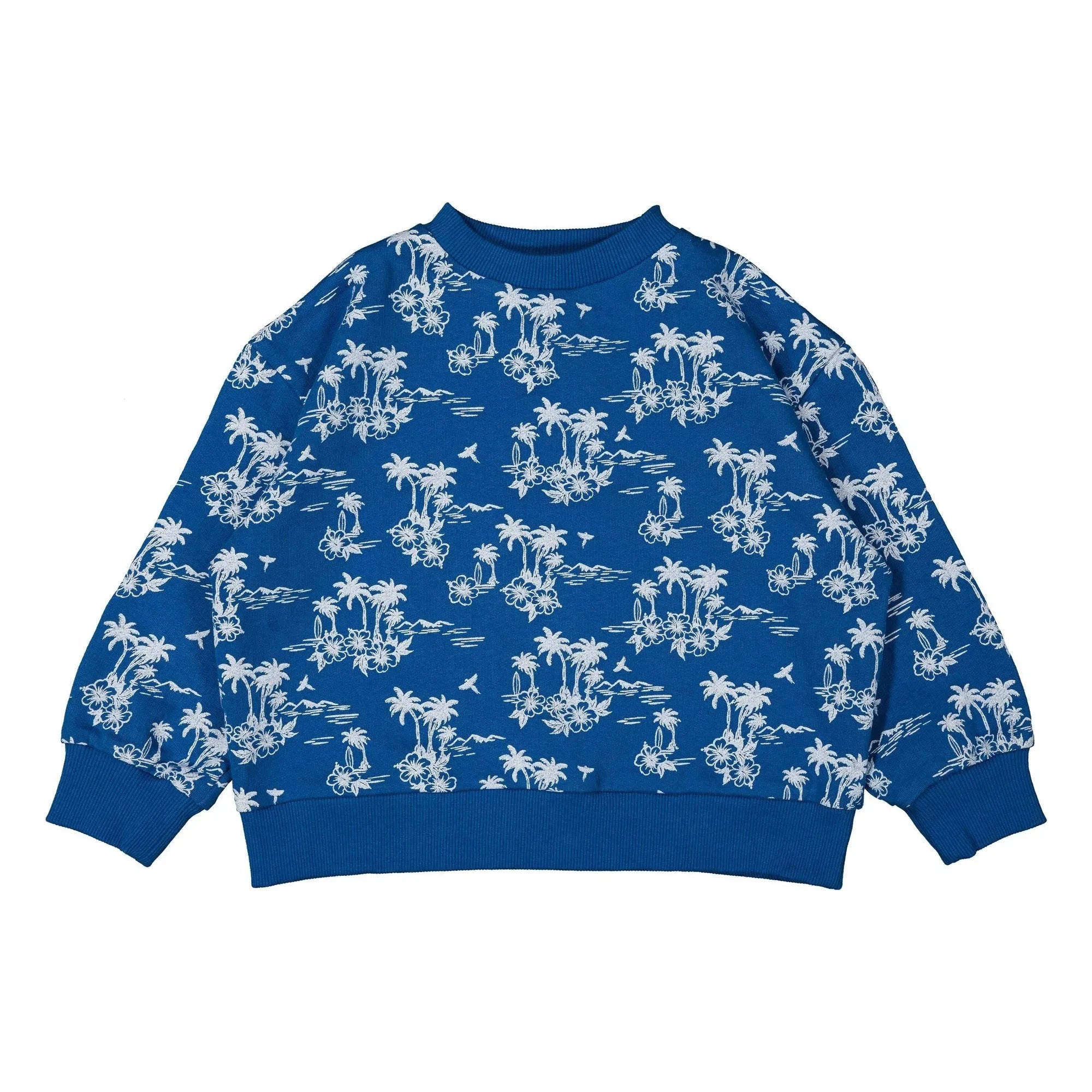 Louis Louise - Sudadera Mike Hawaii Molton | Índigo